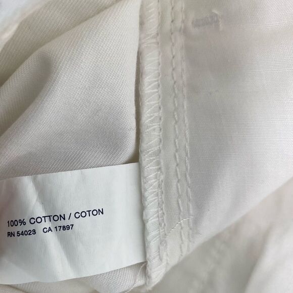 Gap Hadley White Twill Shorts size 16 - Picture 5 of 5